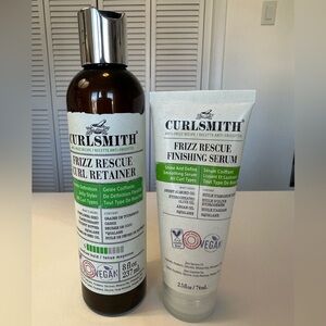 Curlsmith Frizz Rescue Curl Retainer and Finishing Serum Set